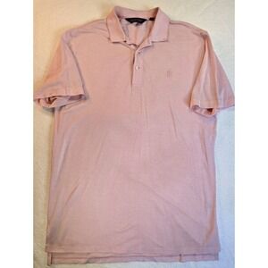 Polo Golf Ralph Lauren Men's Size Large Short Sleeve Pink Pony Pima Cotton